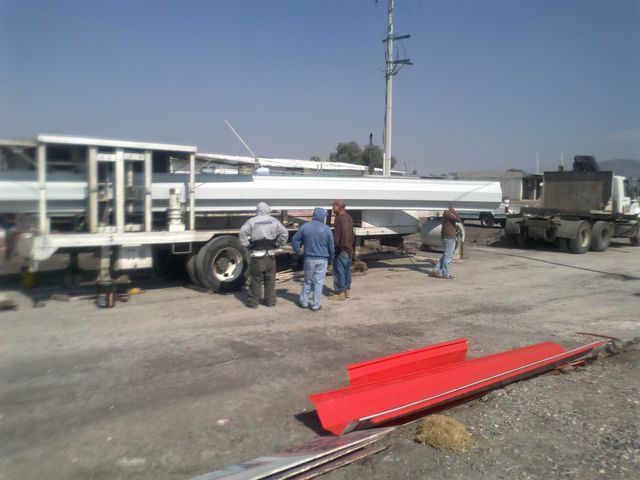 1. Arcotecho- Fabricación de arco autosoportante en el sitio.