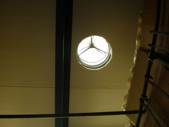 33.- Panel aislado. Vista interior.